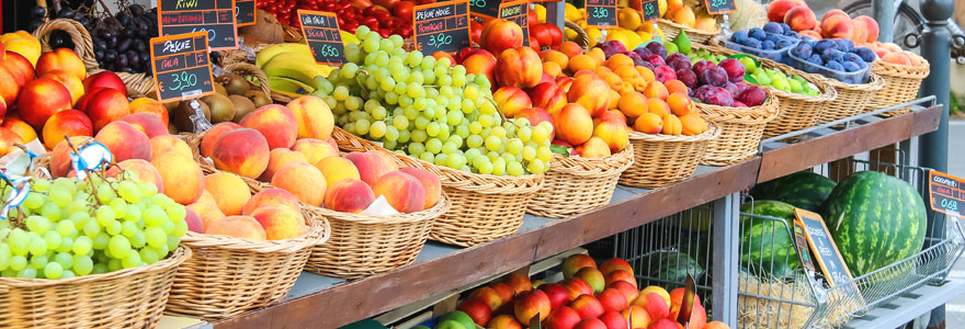 Meuble magasin fruits et légumes